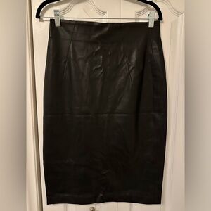 Zara Basic - Black high waisted skirt - S